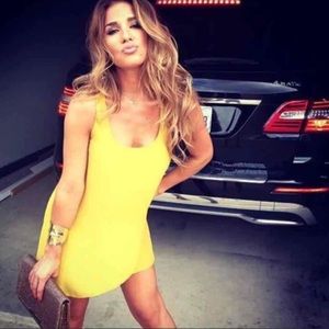 Silence + Noise Yellow Shift Dress